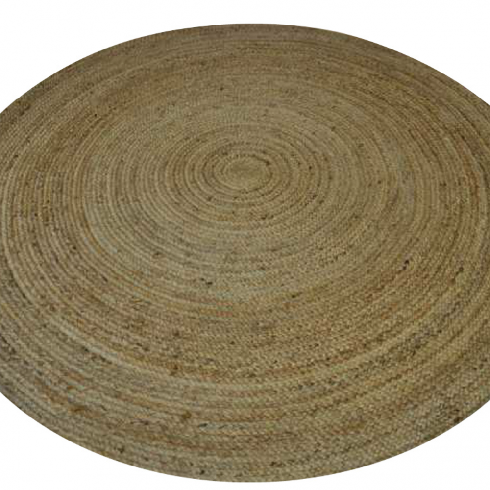 Large round jute rug Frank and Joy