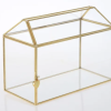 Tall Gold And Glass Wishing Well